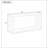 Modern Minimalist Entrance Table, Square Shaped Fashion Design, Easy to Assemble, Suitable for Entrance, Corridor, Living Room, Foyer-1602019848