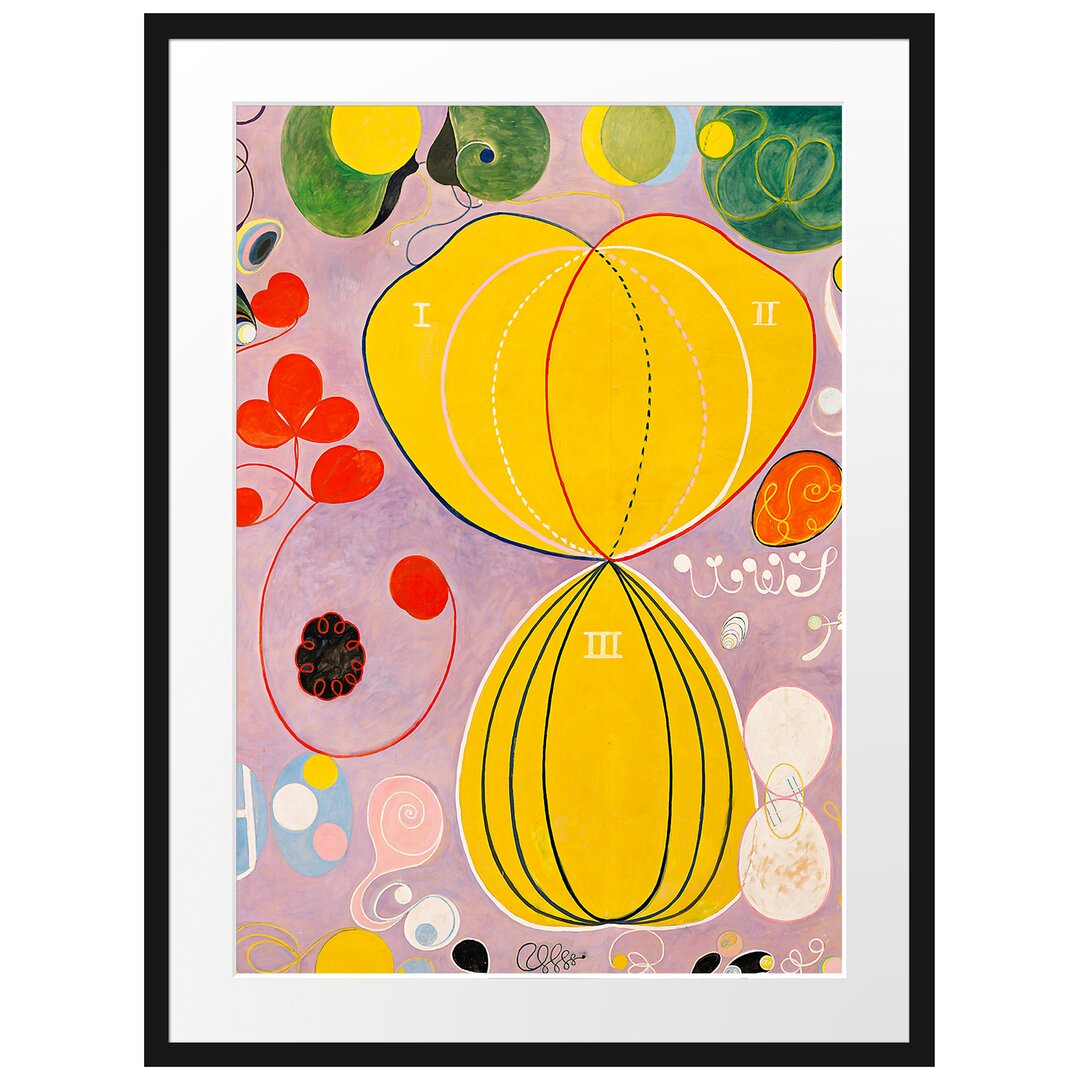 Gerahmter Kunstdruck Adulthood von Hilma Af Klint