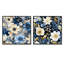 Ebenier - ensemble de 2 reproductions d'art murales florales-102574373-102574372