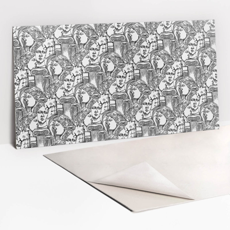 Romolo 50cm x 100cm PVC Field Tile in Gray