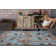 Rupec Tan Abstract Area Rug