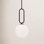 Single Light Glass Dimmable Pendant