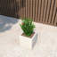 Pot à fleurs en argile MGO fabriqué à la main avec trous de drainage pour l'intérieur et l'extérieur Urta-1140853210-1140853208