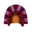 In Bloom Wool Hook Pillow with Tassels