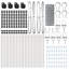 Galvanised Steel Border Fencing-490250452-490250445