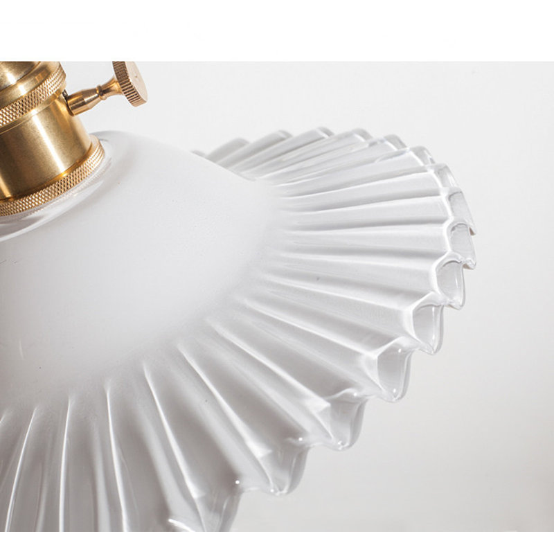Luminaire suspendu en forme de dôme à 1 lumière Deethya