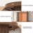 Fluted Console Table, 42.5 Inch Narrow Wood Entryway Table with Storage Shelf, Sofa Table Behind the Couch, for Hallway, Living Room, Foyer, Entrance, Walnut-522406272
