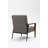 Khoen Faux Leather Armchair-388301744