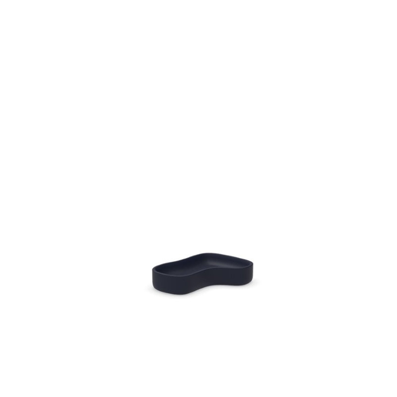 Milos Planter, Blue, 3.25" H x 14.25" W x 10.75" D