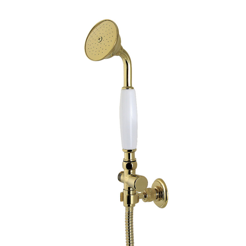 Kingston Brass Victorian Hand Shower Kit, Polished Brass