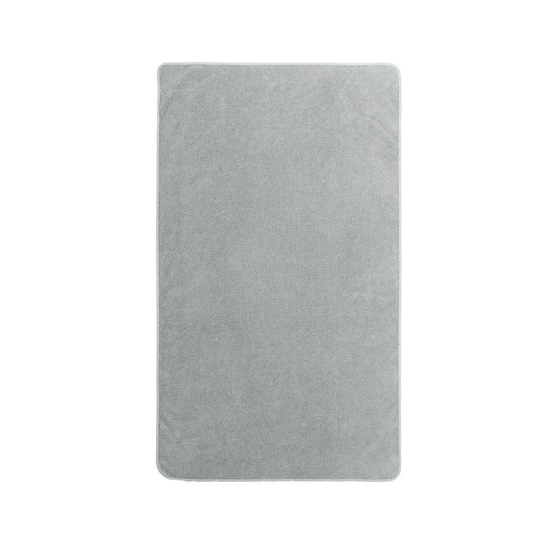 Bee Waffle Beach Towel, Silver