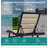 Patio Chaise Lounge Set of 2, Outdoor Lounge Chairs, Aluminum PVC-coated polyester Pool Lounger with Adjustable Back for Beach Poolside Lawn Sunbathing