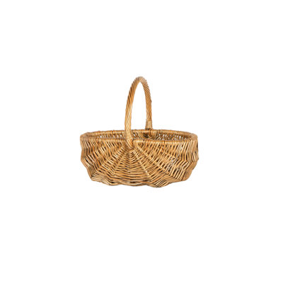 Panier ovale en saule à vapeur