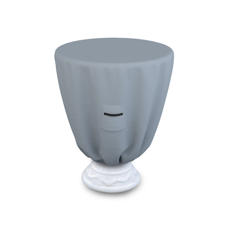 Bird Bath Cover, 61cm H x 81.3cm W x 81.3cm D, Light Grey