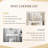 Lumina Makeup Vanity with Power Outlet And 3 Modes Adjustable Lights,Makeup Table with 3 Drawers,2 Cabinets