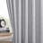 Pinch Pleated Light Filtering Linen Blended Curtains, Boho Back Tab Semi Sheer Drapes with Metal Rings and adjustable Hooks for Living Room Bedroom,2Panels-523734012-532497550