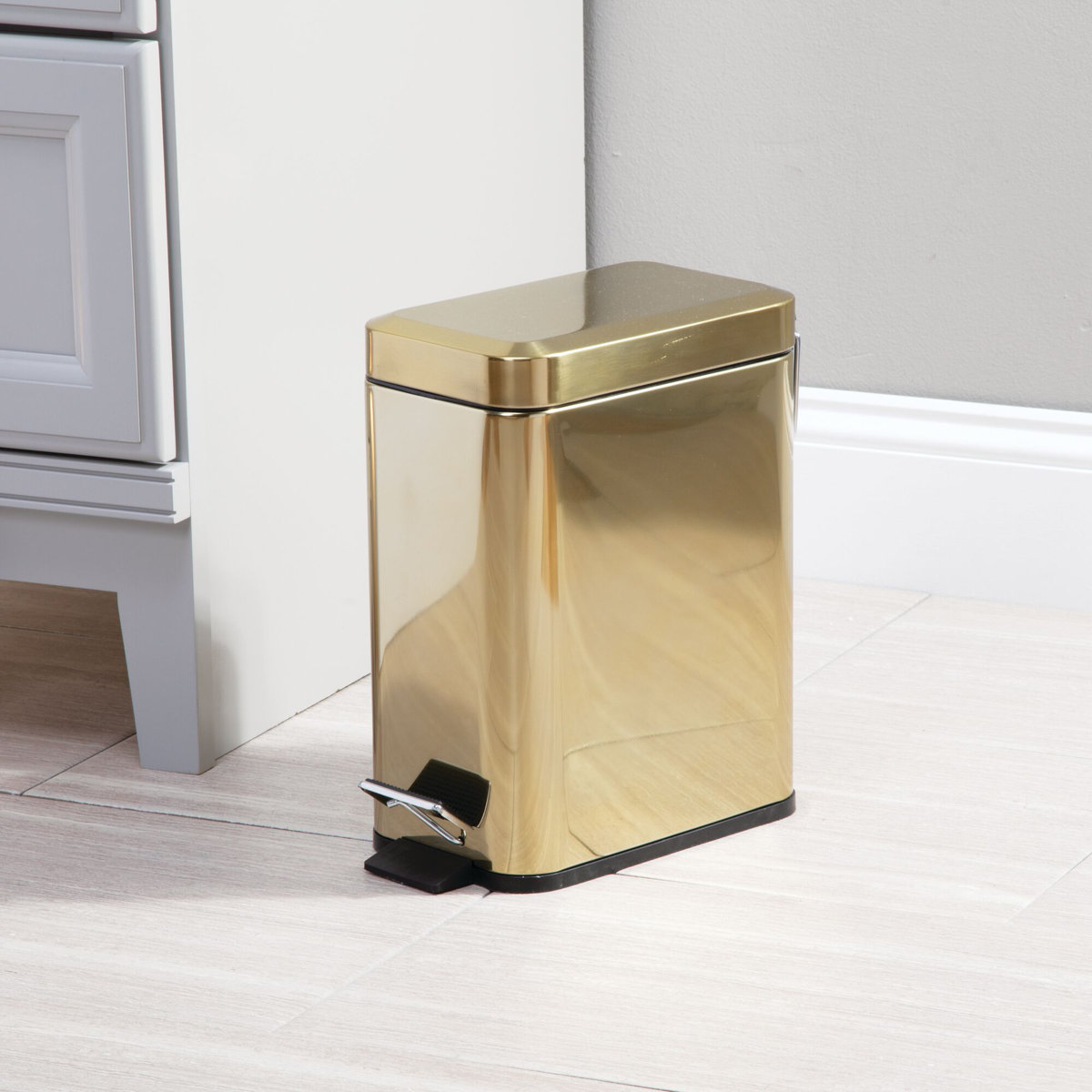 iDesign Rectangle Step Can 5L | Wayfair