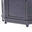 Armoire de salle de bain d'angle avec tablette réglable-118317322