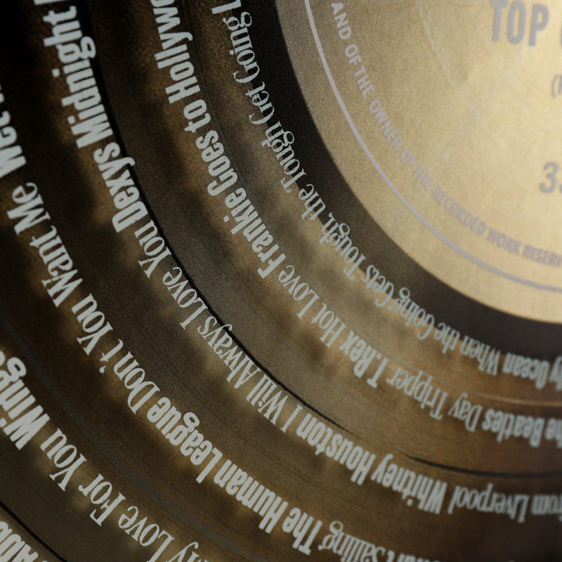 Top of the Pops Framed Art 30mm