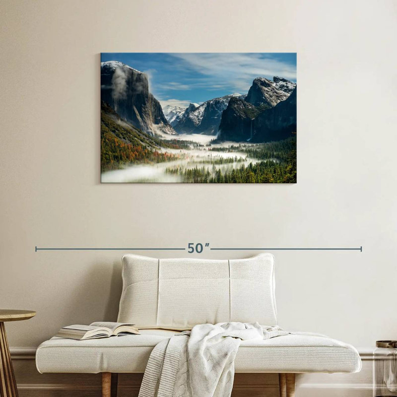 Alvord Yosemite Fog Valley, H 24 po x l 36 po