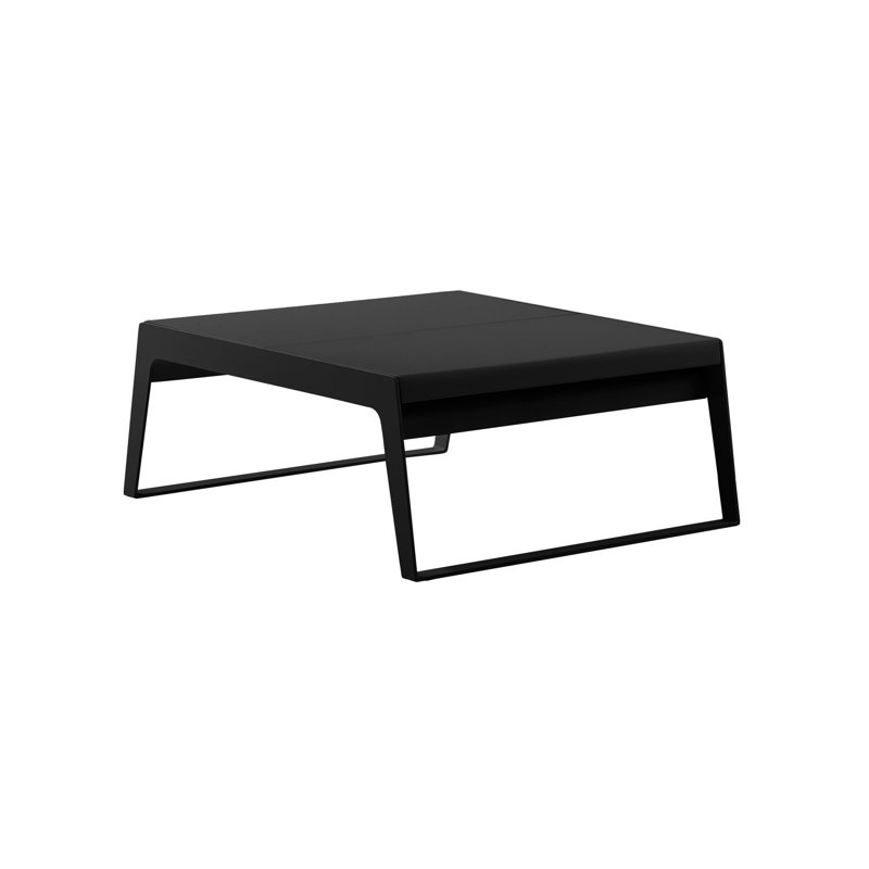 Chill-Out Rectangular Metal Outdoor Coffee Table , 41'' in. W 35.5'' in. D