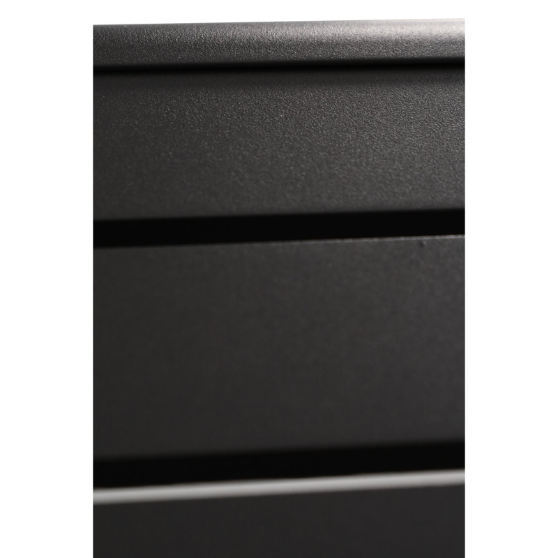 Table basse Three and Rectangular, coussins confortables gris, matériau et table modernes en aluminium, structure robuste