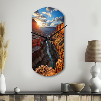 Horloge murale Canyon