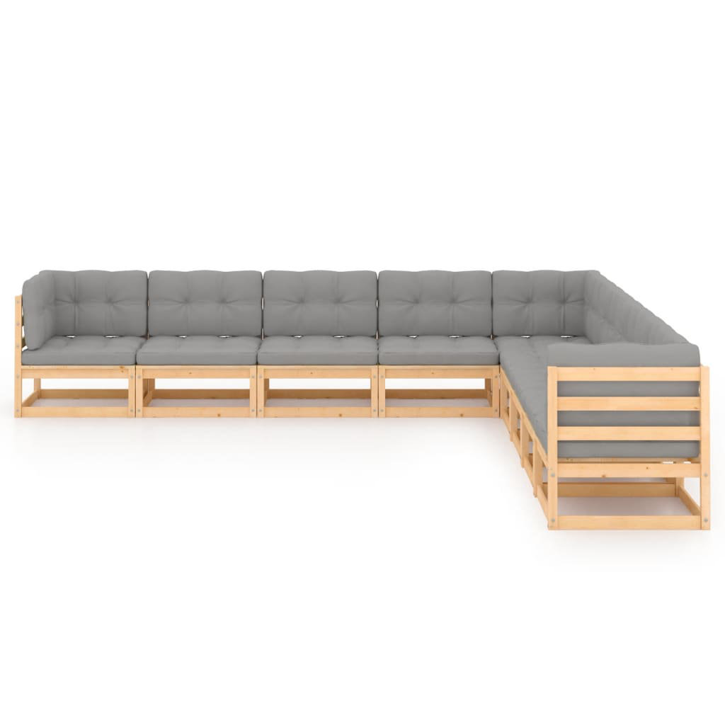 Gartensofa Hugon mit Kissen