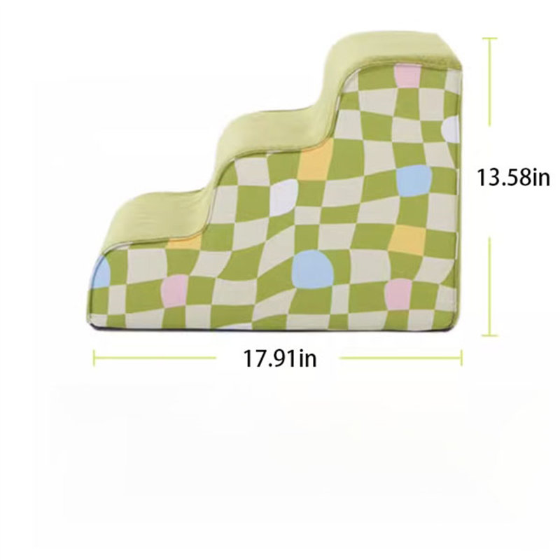 Petit escalier pour chien, Vert