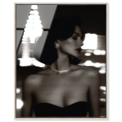 Shadow Queen III High-Gloss Frameless Acrylic Glass Wall Art Architecture Print by Oliver Gal, Ready to Hang, 16 x 20