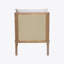 Chaise d'appoint Cane avec coussin de dossier amovible