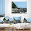 Coussin lombaire de plage rocky new zealand seascape magnifique