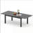 63"-92" Extendable Aluminum Outdoor Dining Table