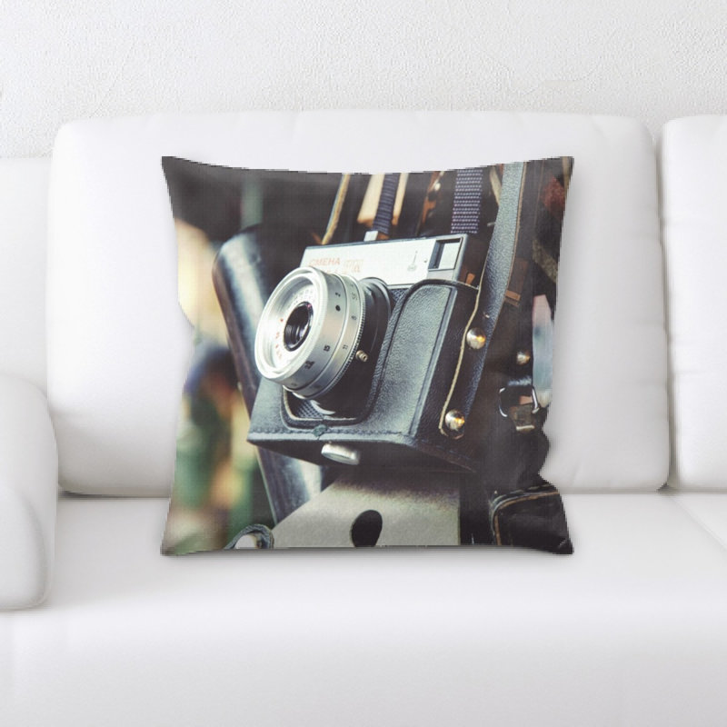 Microsuede Throw Pillow