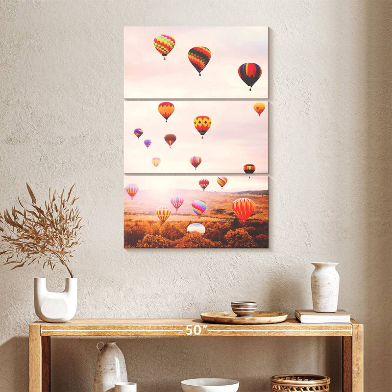 Mehar Balloon Festival Flight, 38" H x 24" W