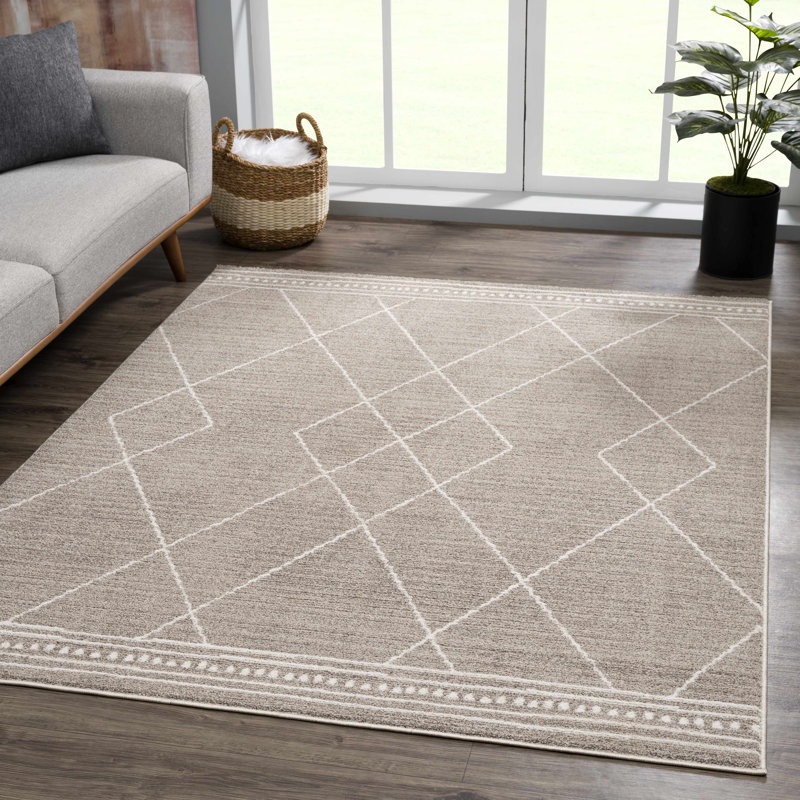 Tapis brun Buckhanon, Rectangle 9 pi 2 po x 12 pi