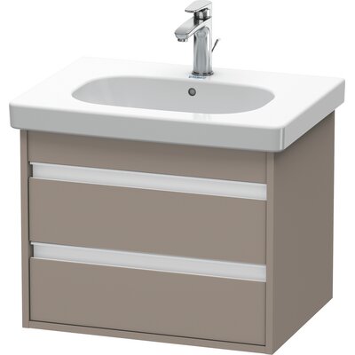 Ketho 23.625'' Wall Mounted Single Bathroom Vanity Base Only -  Duravit, KT665004343