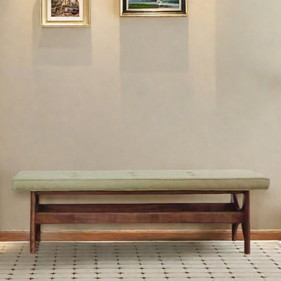 Banc de repos en bois massif