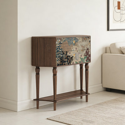 Armoire d'entrée française en bois massif