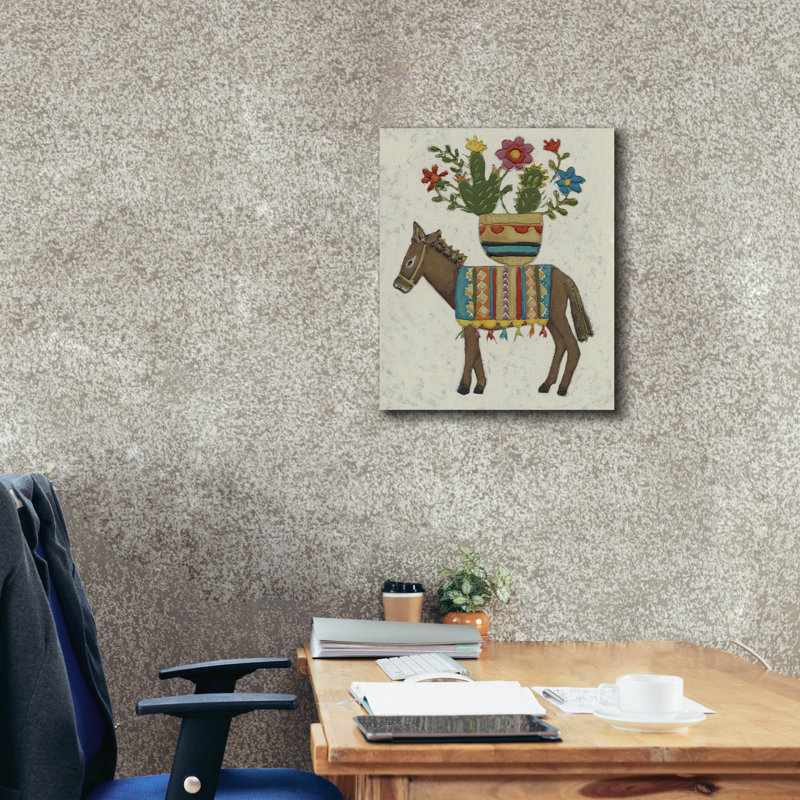 «Market Boro 2» par Chariklia Zarris, art mural sur toile, 20 po x 24 po