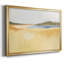 Ocre bord de mer I, reproduction d'art sur toile-87861209-87861208