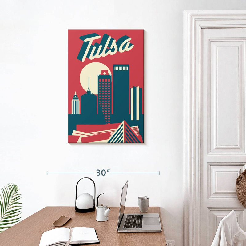 Aime Tulsa, 30" H x 20" W