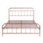 Lit double en métal avec tête de lit et pied de lit arrondis pour une chambre confortable et élégante-1195968918-1195968912