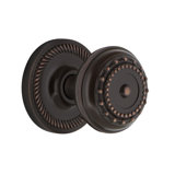 Rope Rosette with Meadows Door Knob