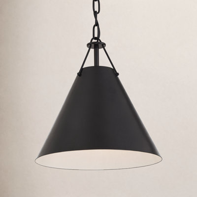 Kinston 1-Light Metal Cone Pendant
