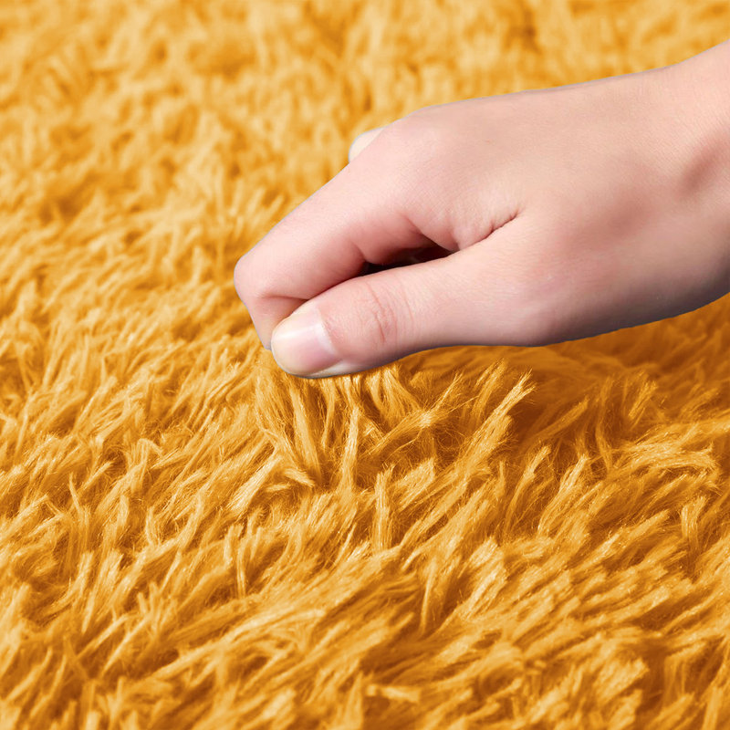 Machine Tufted Shag Area Rug, Rectangle 200 x 290cm