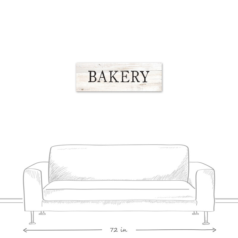 « campagne pâtisserie sign », art textuel sur toile