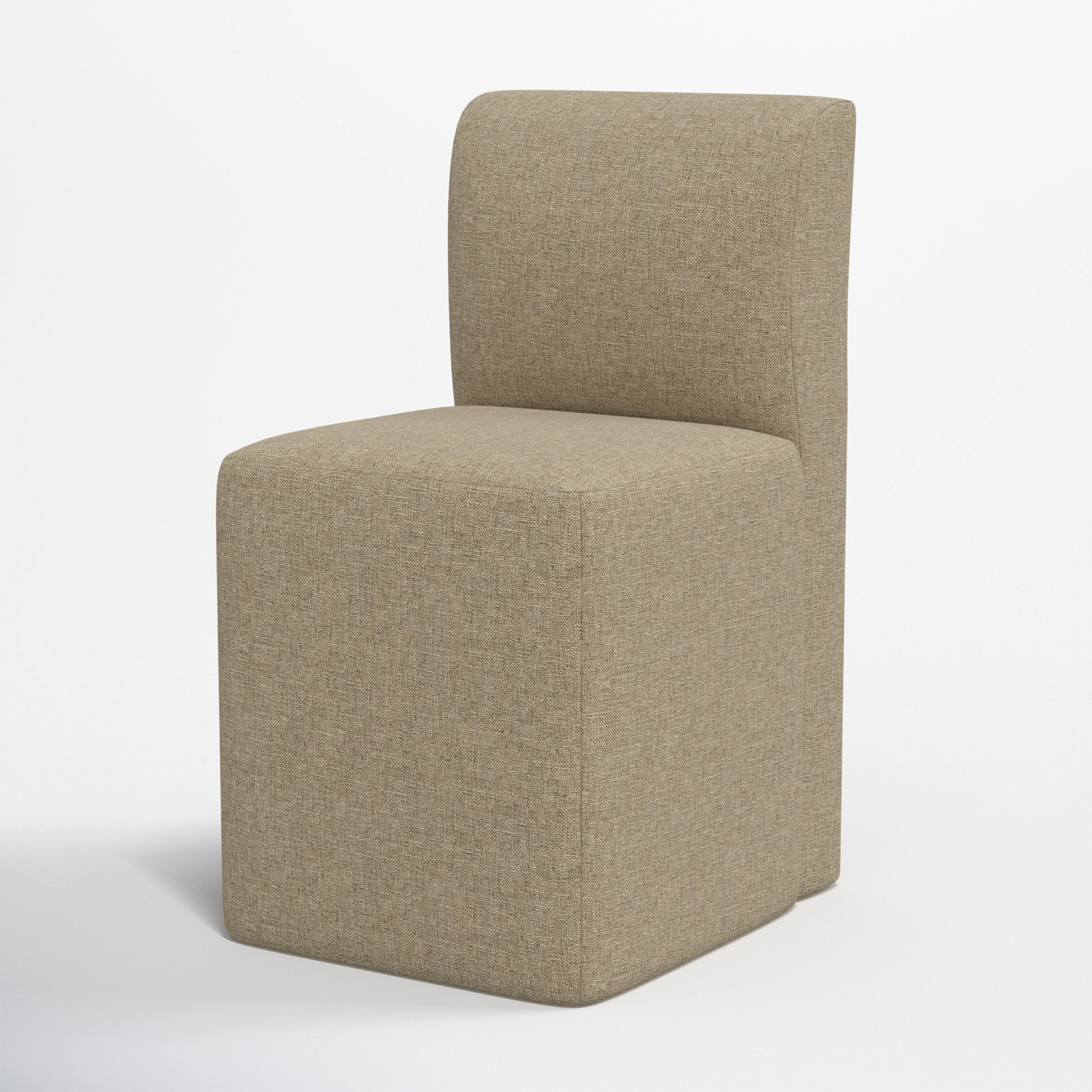 Mendy Side Chair, Zuma Natural Textured Linen