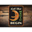Let The Magic commencer, panneau en aluminium-58196337