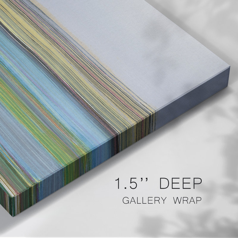 Toile tendue Parallel Striae I-Gallery, H 32 po x l 48 po
